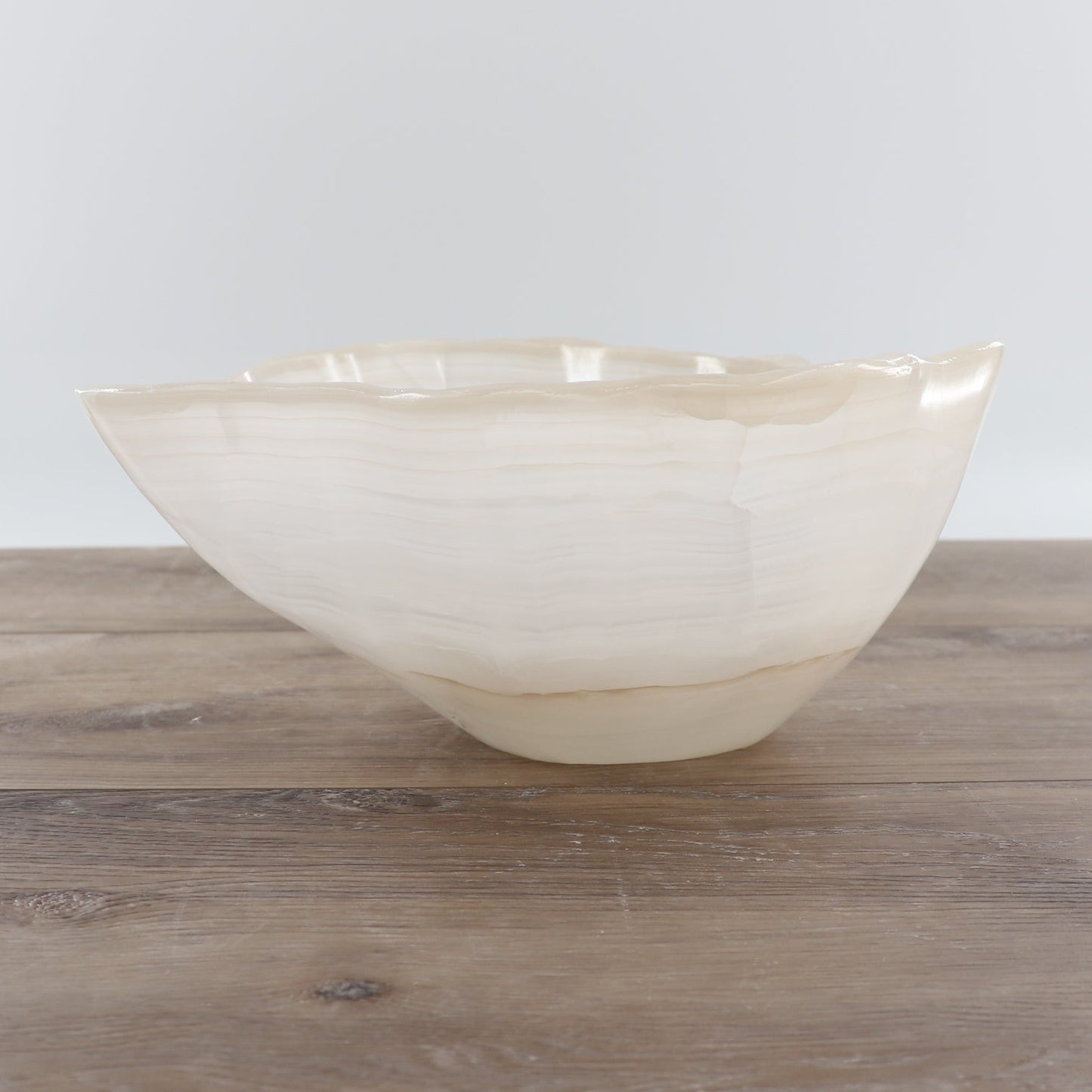 Mexican Onyx/Calcite Bowl 12"