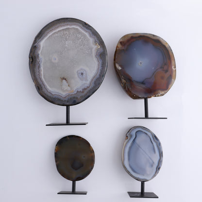Agate on Pins Set of 4 - Expert Wholesale and Supplier of Wholesale Crystals & Bulk Gemstones, ["Agate","Brazil","On Pins"]