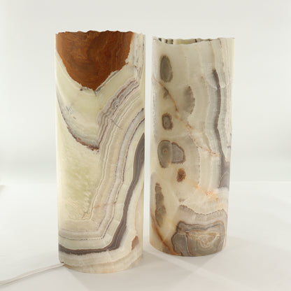 Onyx Lamps Set of 2 - Expert Wholesale and Supplier of Wholesale Crystals & Bulk Gemstones, ["Lamps","Mexico","onyx"]