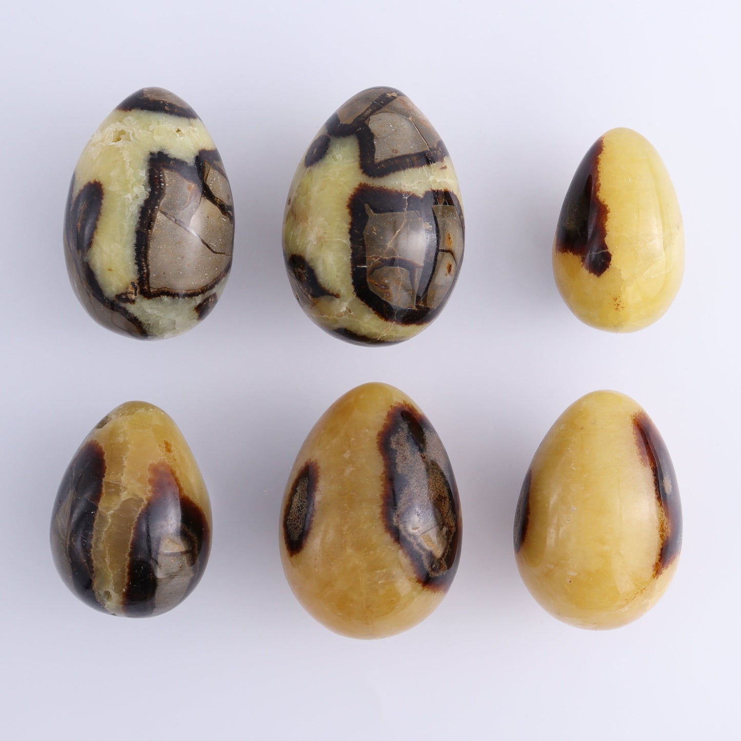 Septarian Eggs Set of 6 - Expert Wholesale and Supplier of Wholesale Crystals & Bulk Gemstones, ["Eggs","Madagascar","Septarian"]
