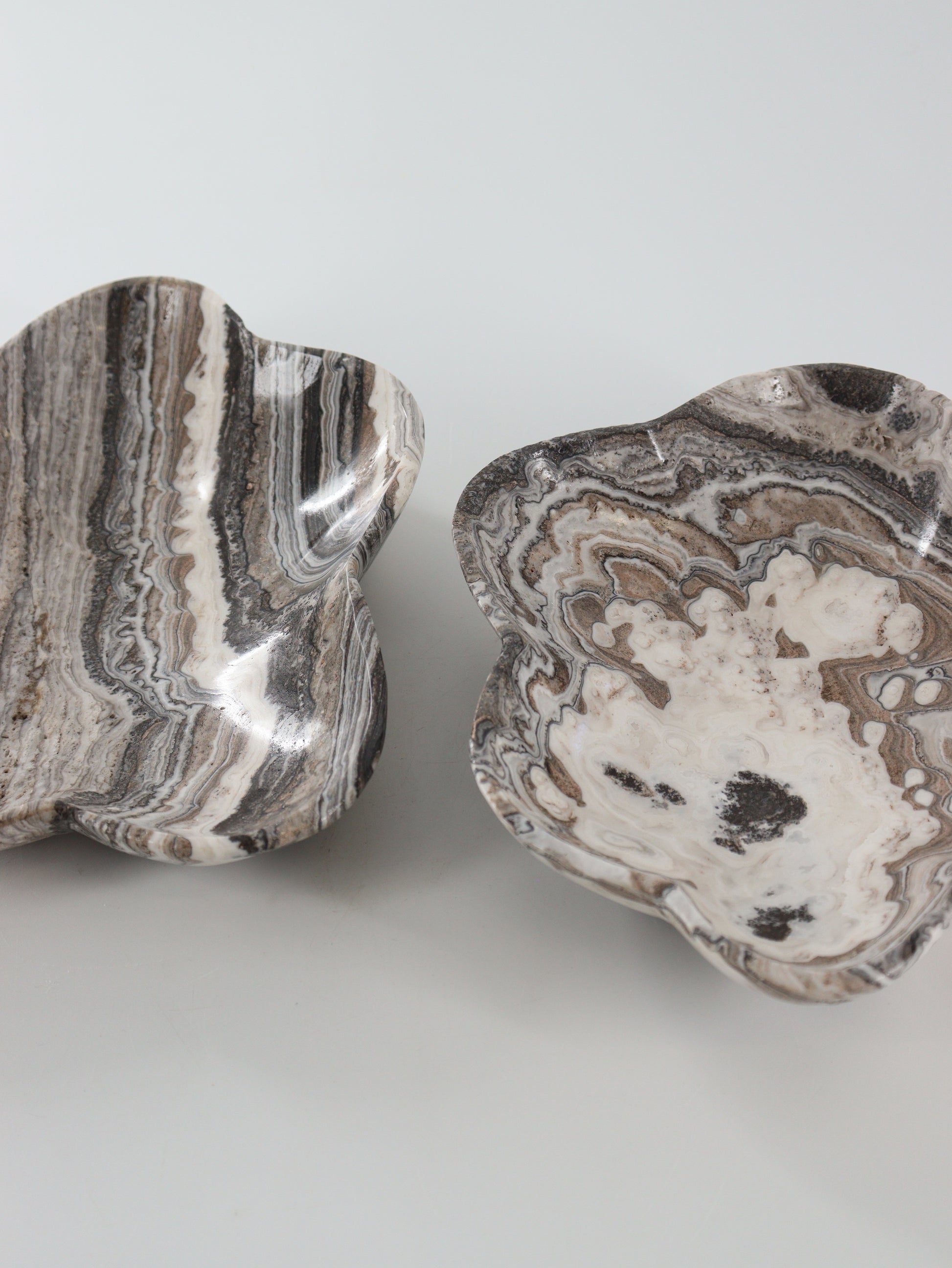 Zebra Onyx Bowls Set of 2 - Expert Wholesale and Supplier of Wholesale Crystals & Bulk Gemstones, []
