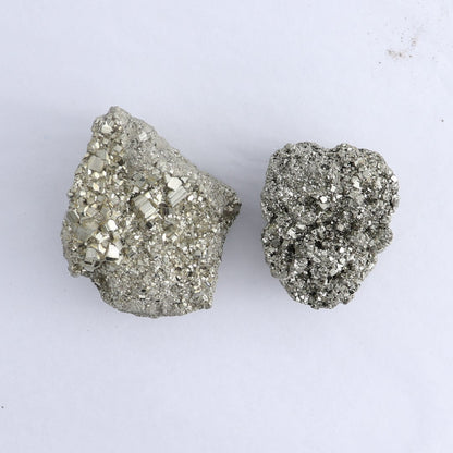 Pyrite Clusters Set of 6