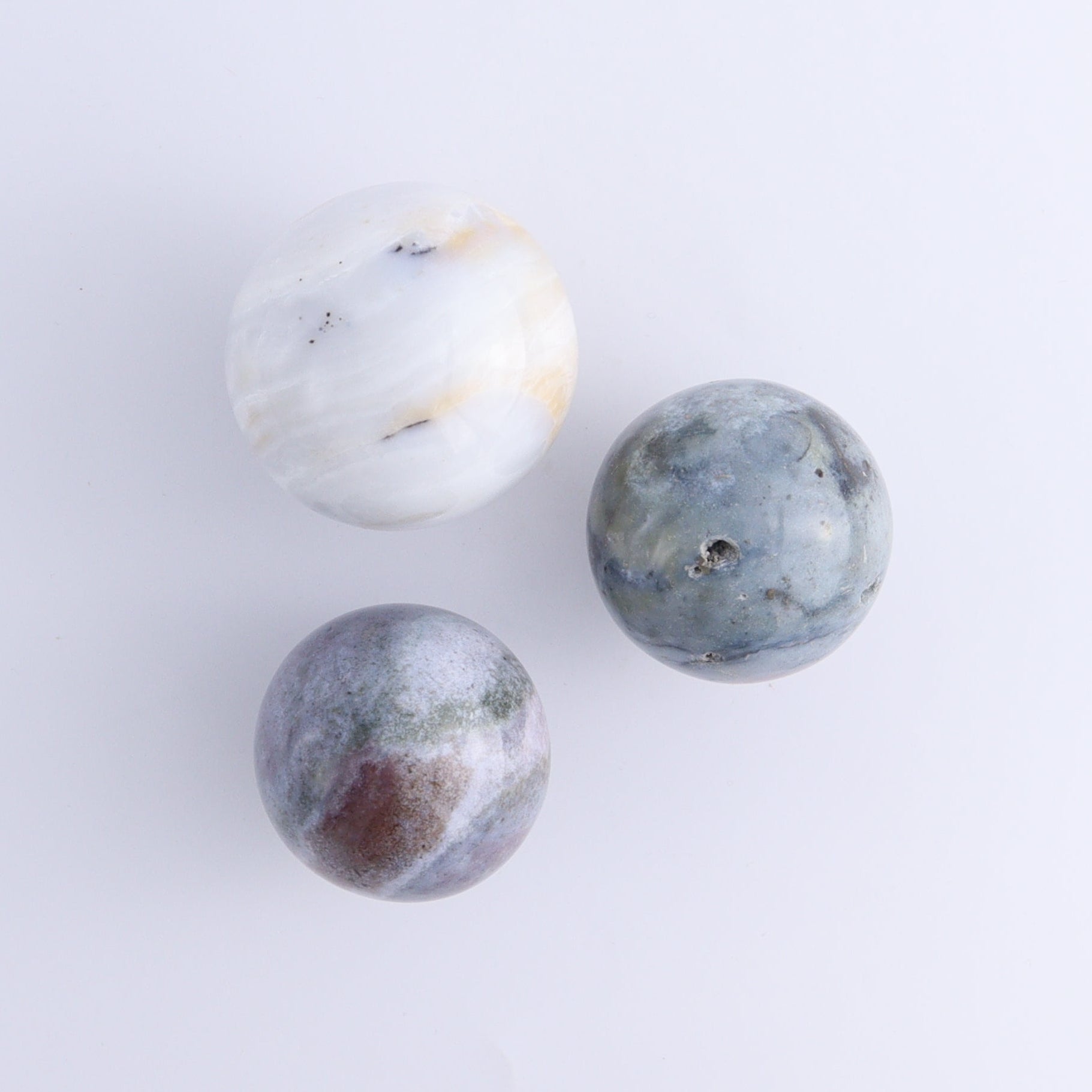 Ocean Jasper Spheres Set of 12 - Expert Wholesale and Supplier of Wholesale Crystals & Bulk Gemstones, ["jasper","Madagascar","Ocean Jasper","Spheres"]