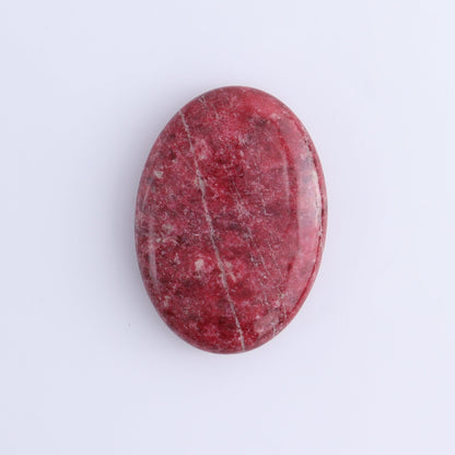 Thulite Palm Stones Set of 3 - Expert Wholesale and Supplier of Wholesale Crystals & Bulk Gemstones, ["Palm Stones","thulite"]