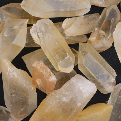 Yellow Lemurian Quartz Roughs 1 kg Set