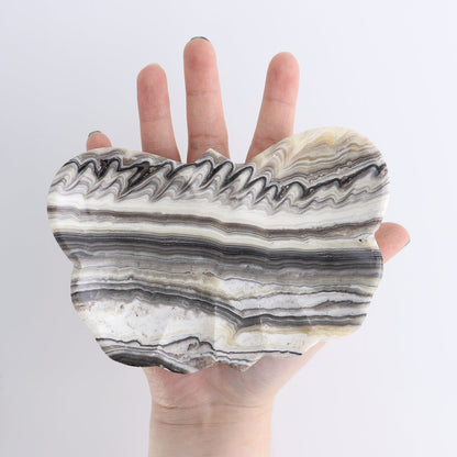 Mexican Onyx/Calcite Butterfly Dish Set of 5