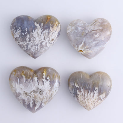 Agate Hearts Set of 12 - Expert Wholesale and Supplier of Wholesale Crystals & Bulk Gemstones, ["Agate","Hearts"]