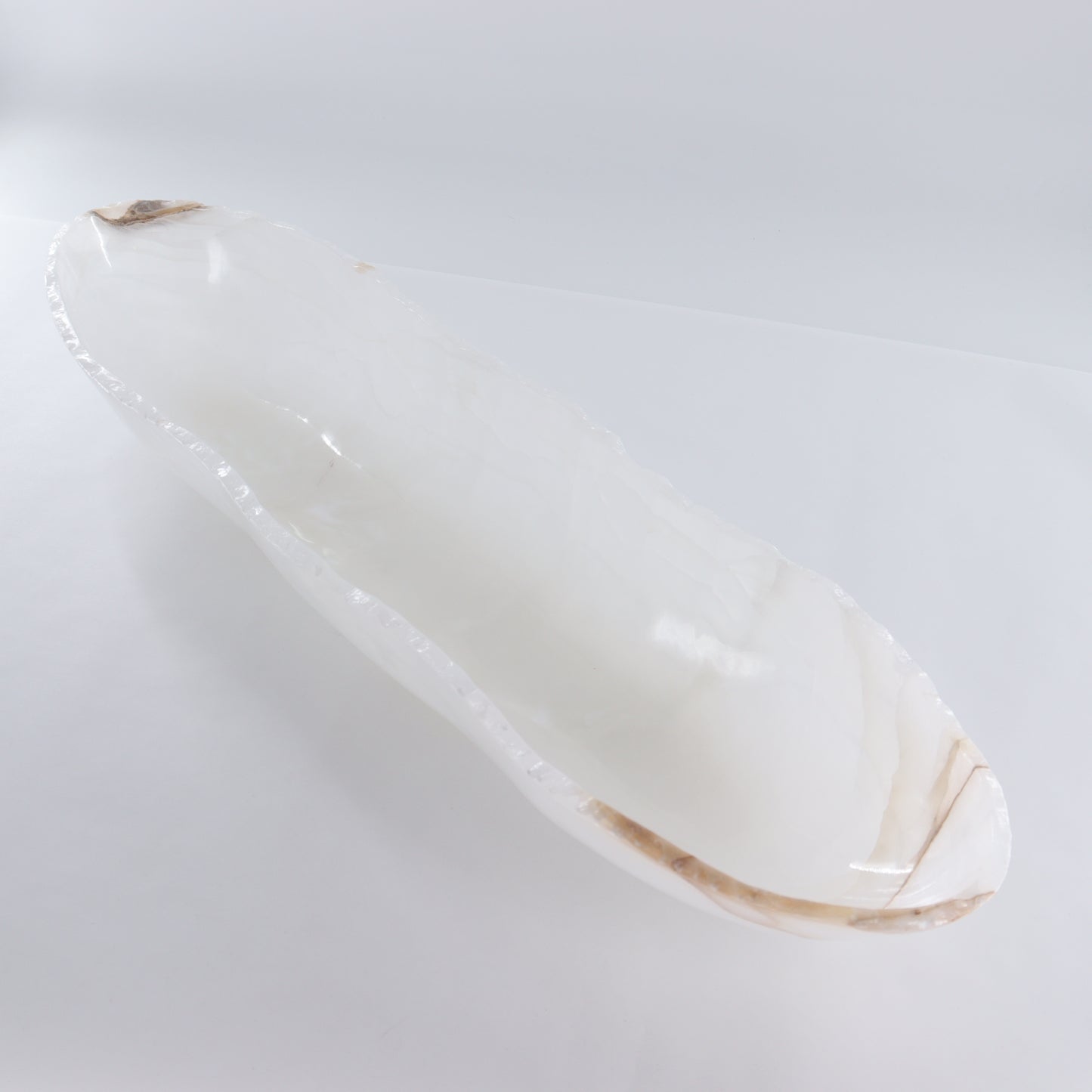 Onyx Canoe Bowl - Expert Wholesale and Supplier of Wholesale Crystals & Bulk Gemstones, ["Bowls","canoe","Mexico","onyx"]