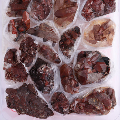Quartz Hematite Inclusions Flat from Morocco - Expert Wholesale and Supplier of Wholesale Crystals & Bulk Gemstones, ["Flats","Hematite","Morocco","Quartz","Quartz Hematite"]