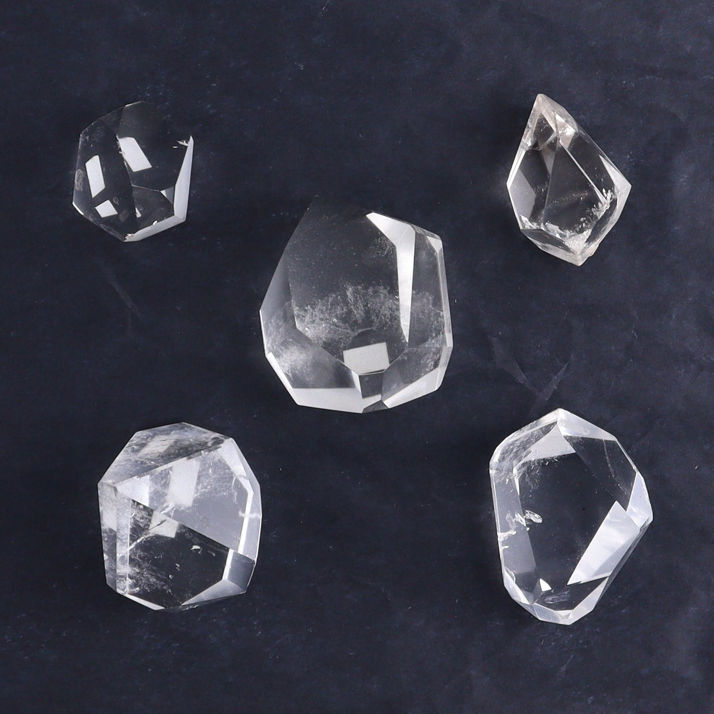 Quartz Freeforms Set of 13 - Expert Wholesale and Supplier of Wholesale Crystals & Bulk Gemstones, ["Brazil","Clear Quartz","Freeform","Freeforms","Points","Quartz"]