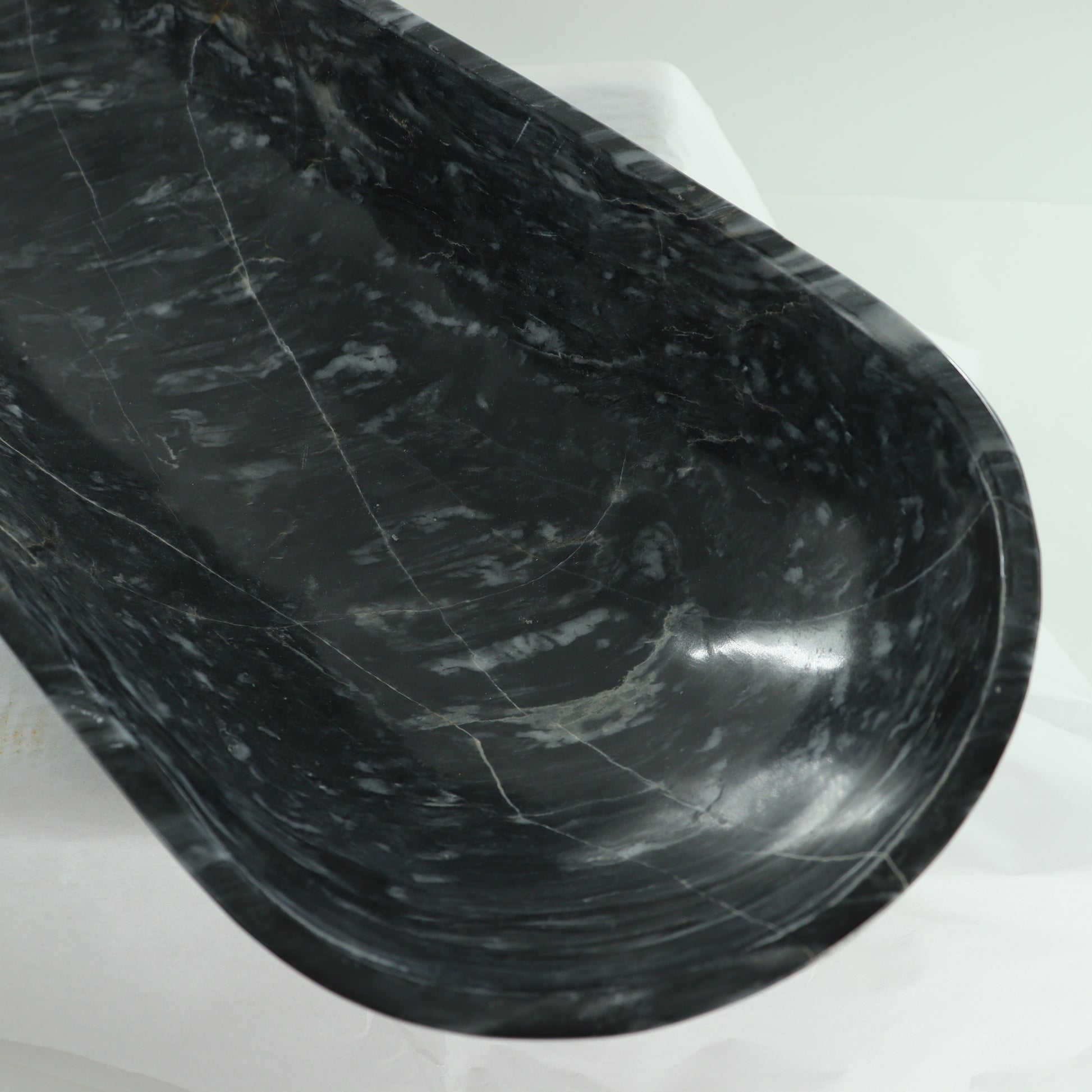 Marble Canoe Bowl - Expert Wholesale and Supplier of Wholesale Crystals & Bulk Gemstones, ["Bowls","canoe","close_30","Mexico","onyx"]