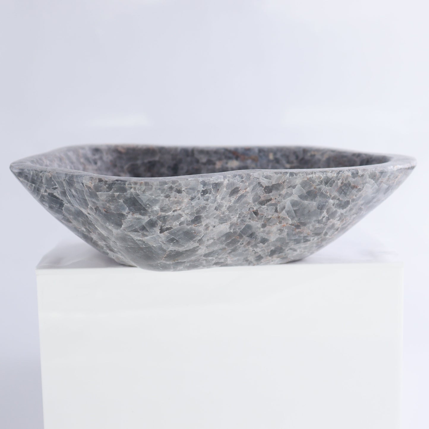 Blue Calcite Bowls Set of 3 - Expert Wholesale and Supplier of Wholesale Crystals & Bulk Gemstones, ["Blue Calcite","bowl","Bowls","Calcite","Mexico"]