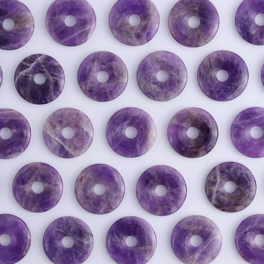 One Amethyst Donut - Expert Wholesale and Supplier of Wholesale Crystals & Bulk Gemstones, ["Amethyst","Donut"]