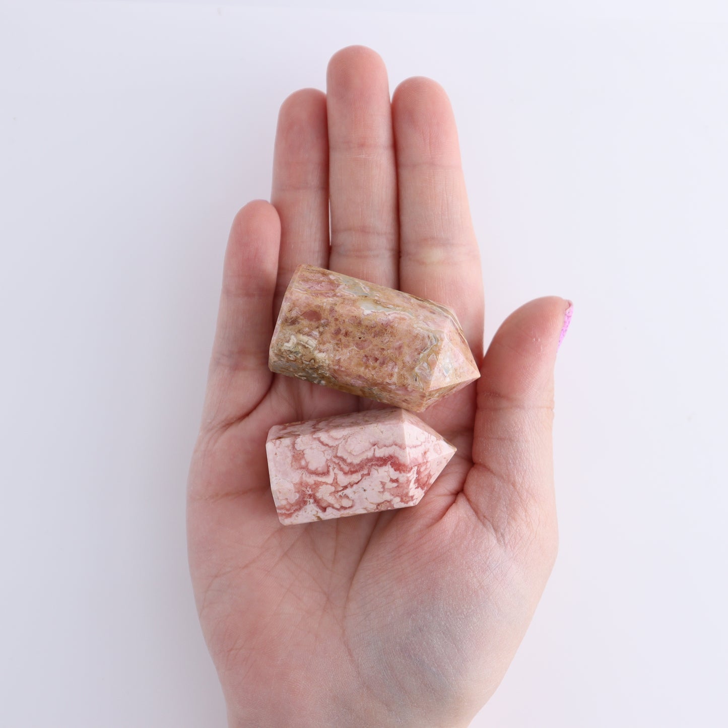 Rhodochrosite Towers Set of 4 - Expert Wholesale and Supplier of Wholesale Crystals & Bulk Gemstones, ["Argentina","Rhodochrosite","Towers"]