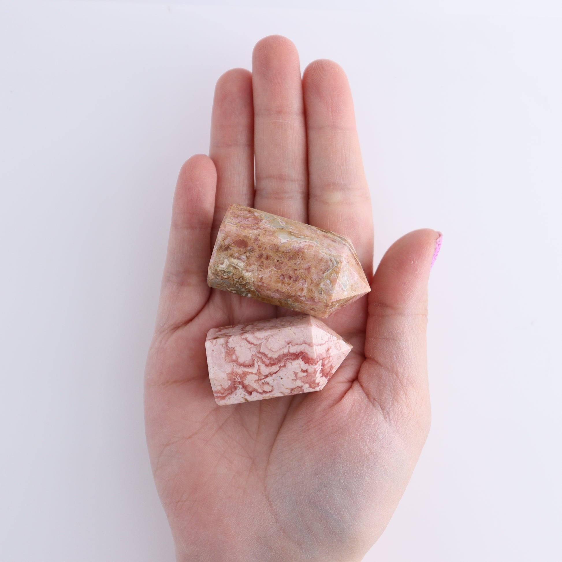 Rhodochrosite Towers Set of 4 - Expert Wholesale and Supplier of Wholesale Crystals & Bulk Gemstones, ["Argentina","Rhodochrosite","Towers"]