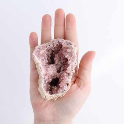 Pink Amethyst Geodes Set of 6
