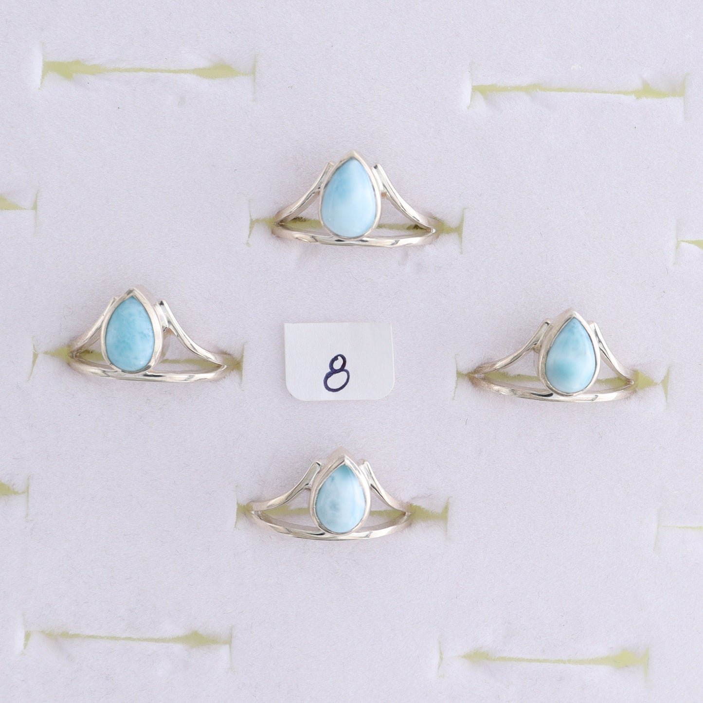 One Larimar Ring - Expert Wholesale and Supplier of Wholesale Crystals & Bulk Gemstones, ["India","Larimar","Ring","sterling silver"]