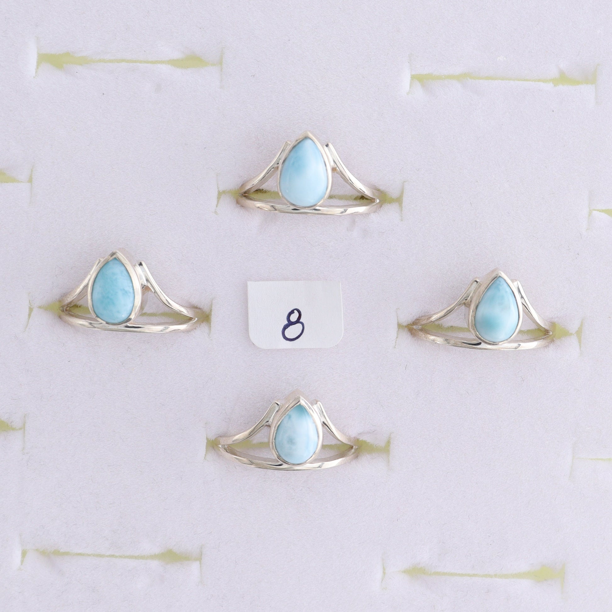 One Larimar Ring - Expert Wholesale and Supplier of Wholesale Crystals & Bulk Gemstones, ["India","Larimar","Ring","sterling silver"]