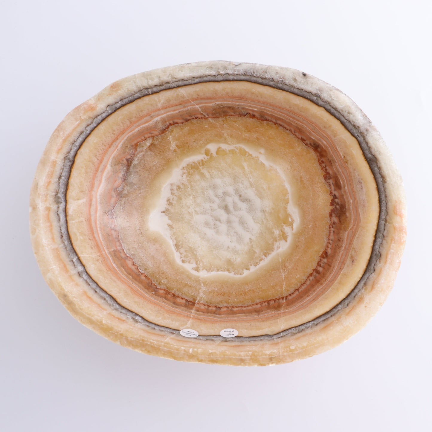 Mexican Onyx/Calcite Bowl - Expert Wholesale and Supplier of Wholesale Crystals & Bulk Gemstones, ["Bowls","Calcite","Mexico","onyx"]