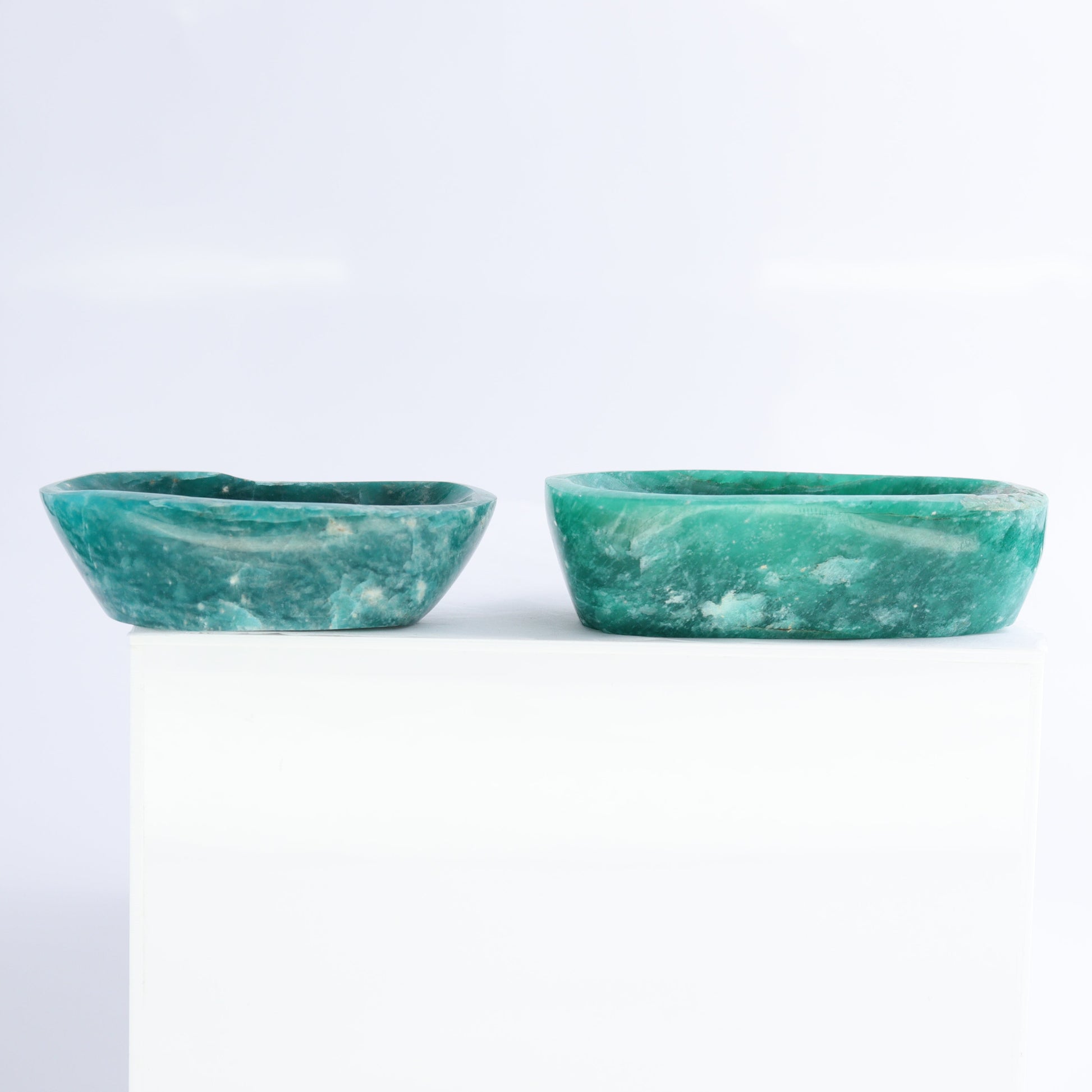 Amazonite Bowls Set of 8 - Expert Wholesale and Supplier of Wholesale Crystals & Bulk Gemstones, ["Amazonite","Bowls","Madagascar"]