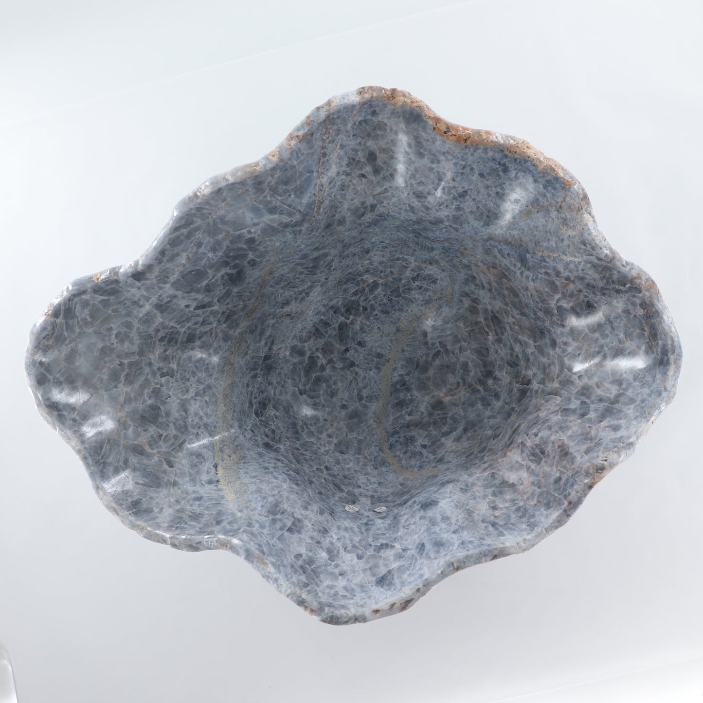 Blue Calcite Bowl - Expert Wholesale and Supplier of Wholesale Crystals & Bulk Gemstones, ["Blue Calcite","bowl","Bowls","Calcite","Mexico"]