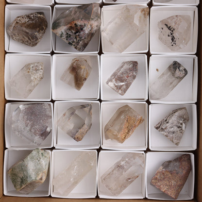 Garden Quartz Towers Set of 20 - Expert Wholesale and Supplier of Wholesale Crystals & Bulk Gemstones, ["Garden Quartz","Quartz","Towers"]
