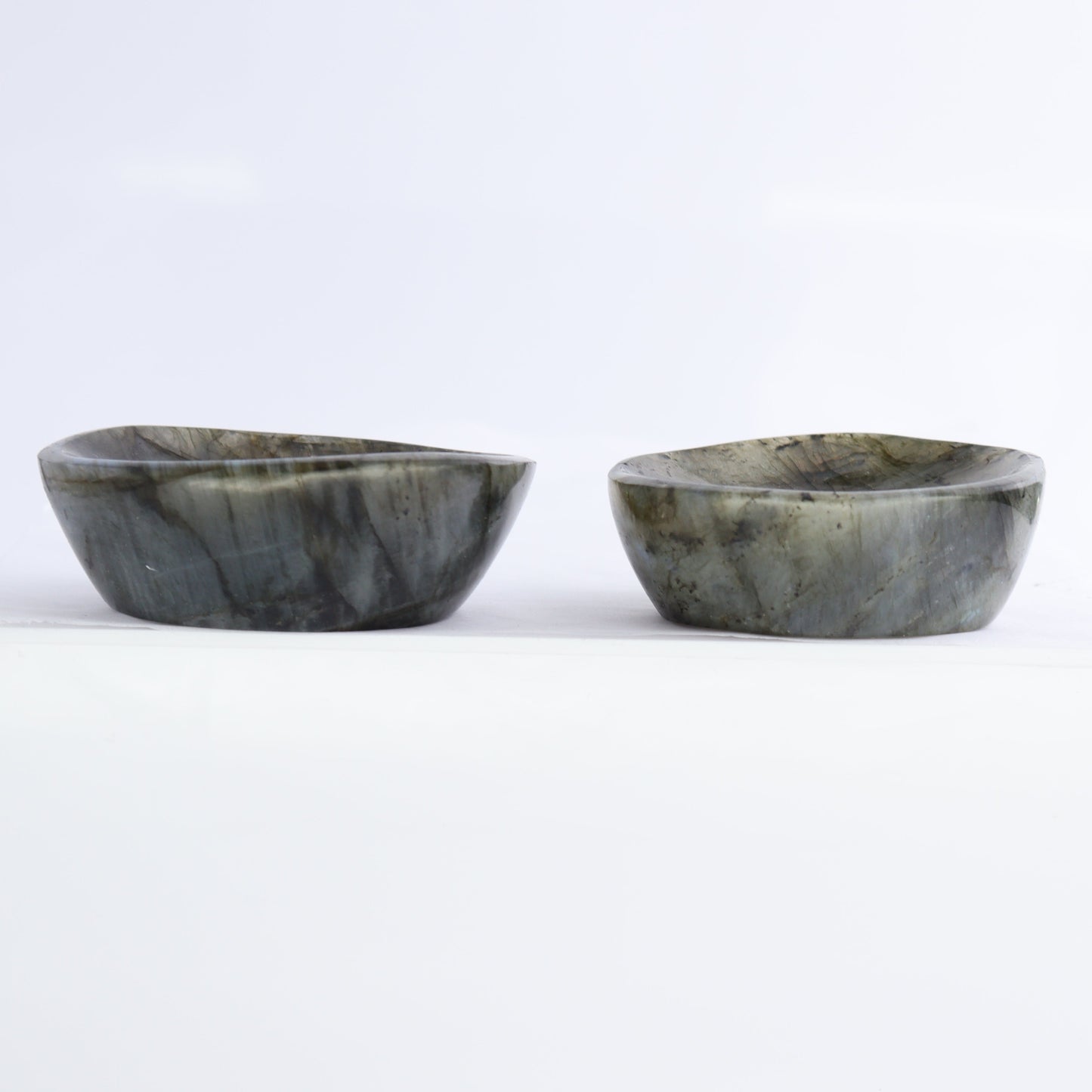 Labradorite Bowls Set of 10 - Expert Wholesale and Supplier of Wholesale Crystals & Bulk Gemstones, ["Bowls","Labradorite","Madagascar"]