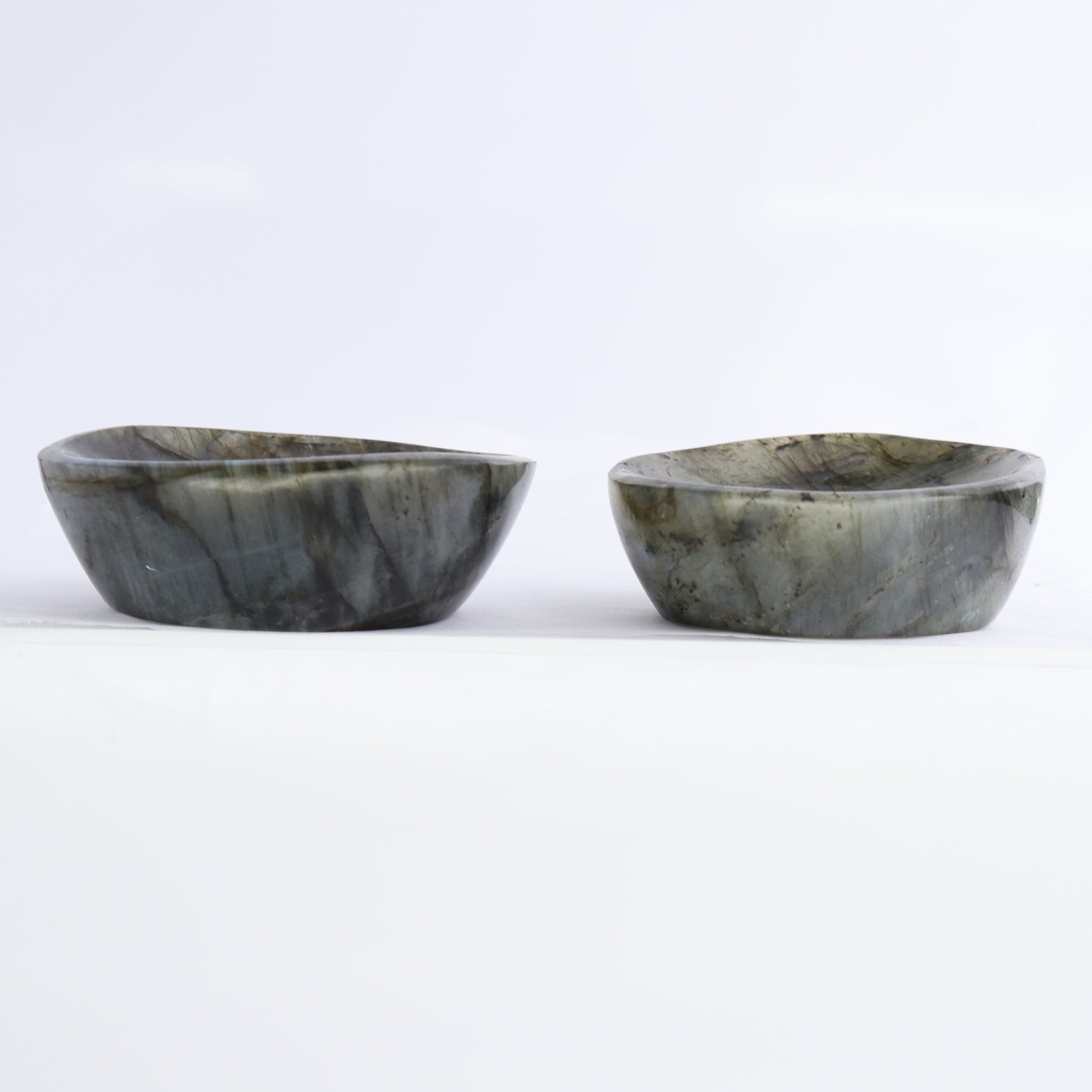 Labradorite Bowls Set of 10 - Expert Wholesale and Supplier of Wholesale Crystals & Bulk Gemstones, ["Bowls","Labradorite","Madagascar"]