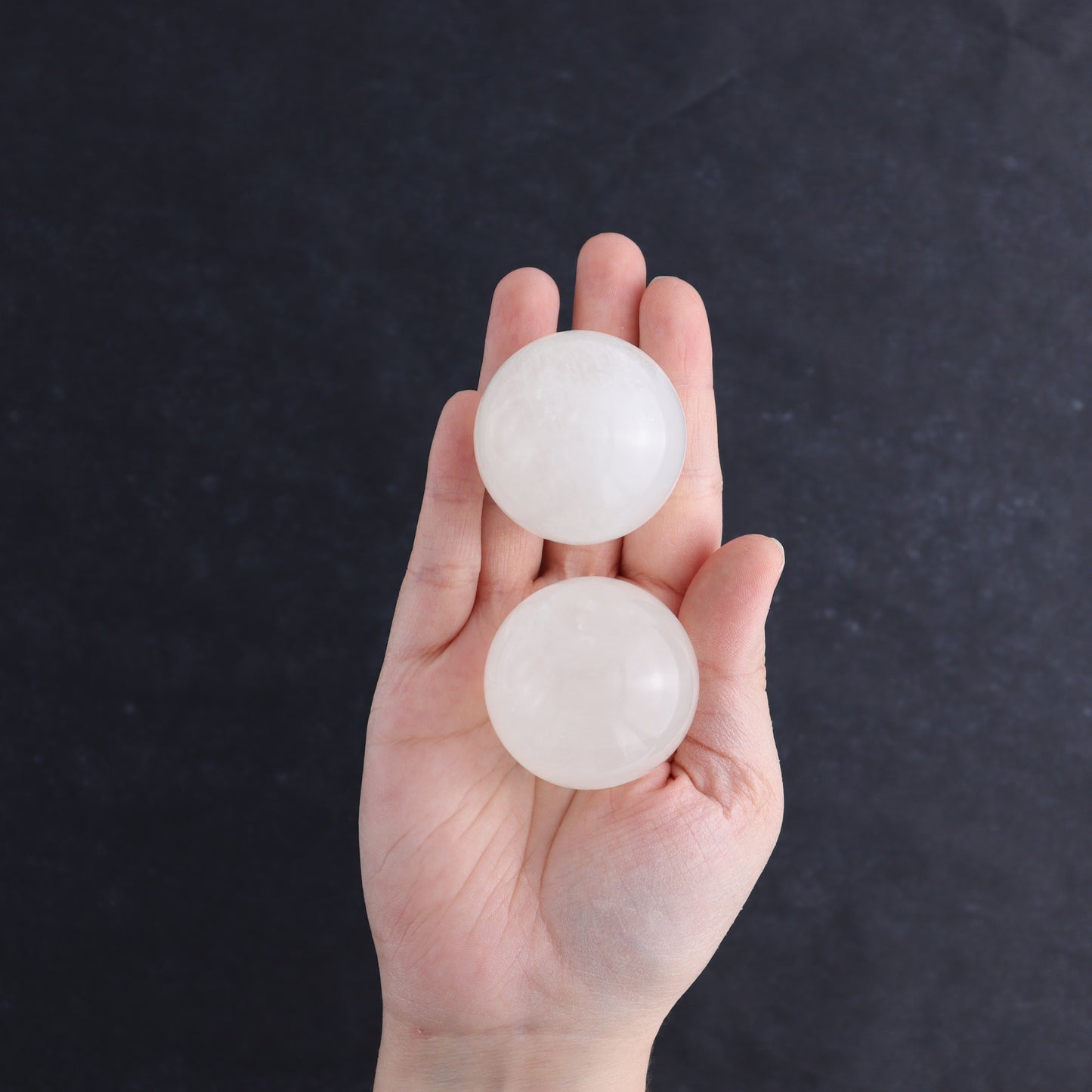 Optical Calcite Spheres Set of 12 - Expert Wholesale and Supplier of Wholesale Crystals & Bulk Gemstones, ["Calcite","Mexico","Optical Calcite","Spheres"]