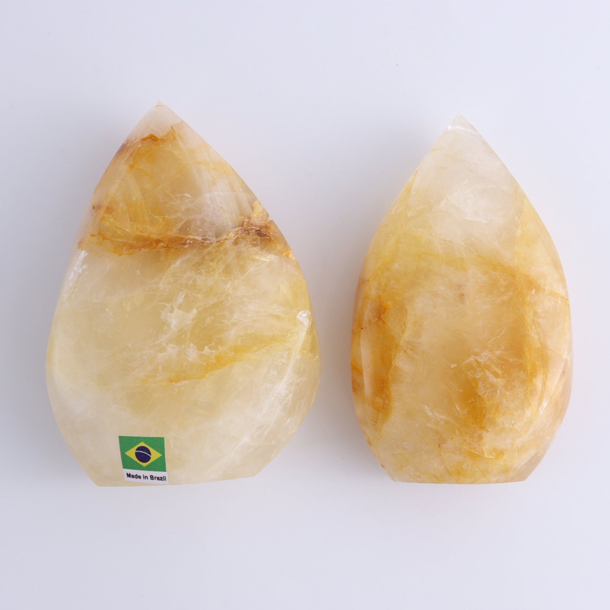 Golden Healer Flames Set of 4 - Expert Wholesale and Supplier of Wholesale Crystals & Bulk Gemstones, ["Brazil","flames","Golden Healer"]