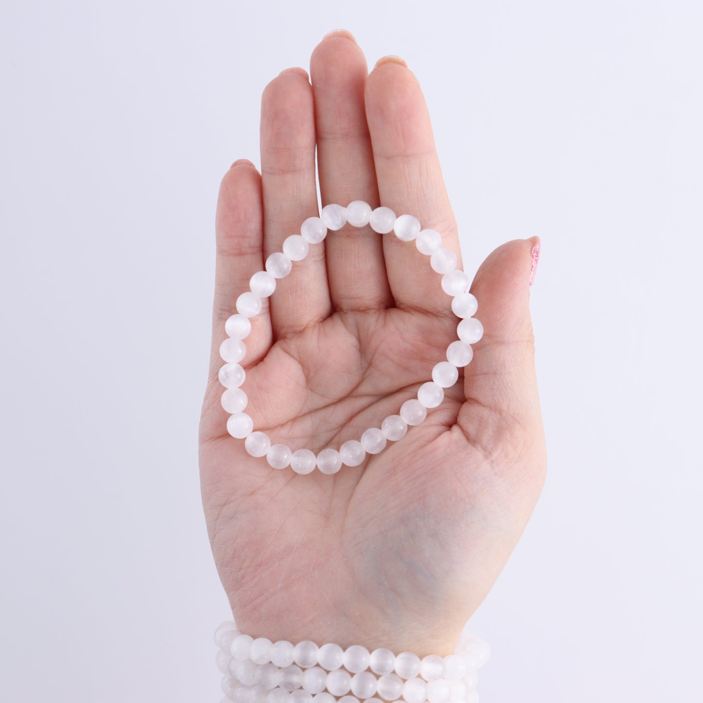 One Selenite Bracelet - Expert Wholesale and Supplier of Wholesale Crystals & Bulk Gemstones, ["Bracelet","bracelets","selenite"]