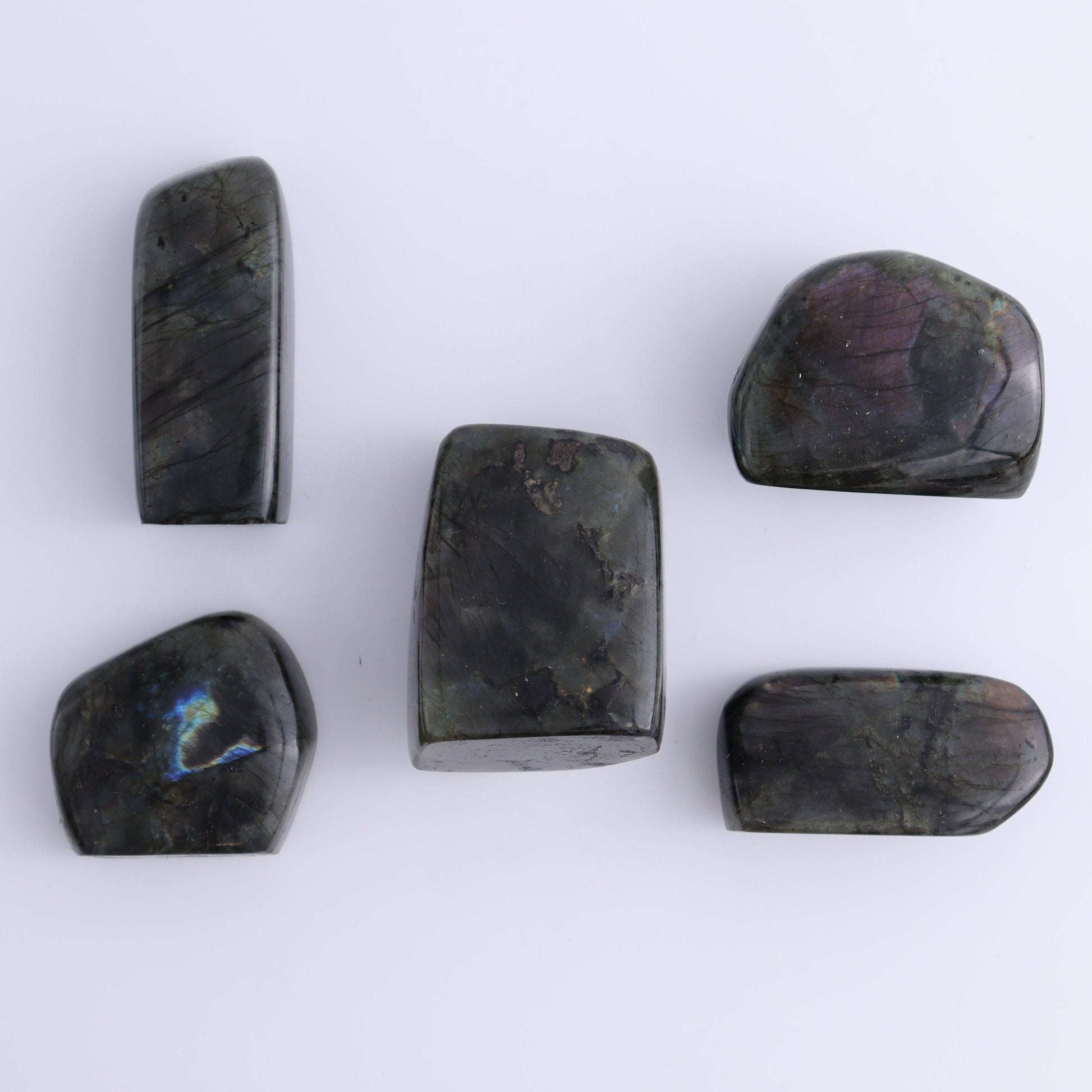 Labradorite Freeform Set of 20 - Expert Wholesale and Supplier of Wholesale Crystals & Bulk Gemstones, ["Freeforms","Labradorite","Madagascar"]