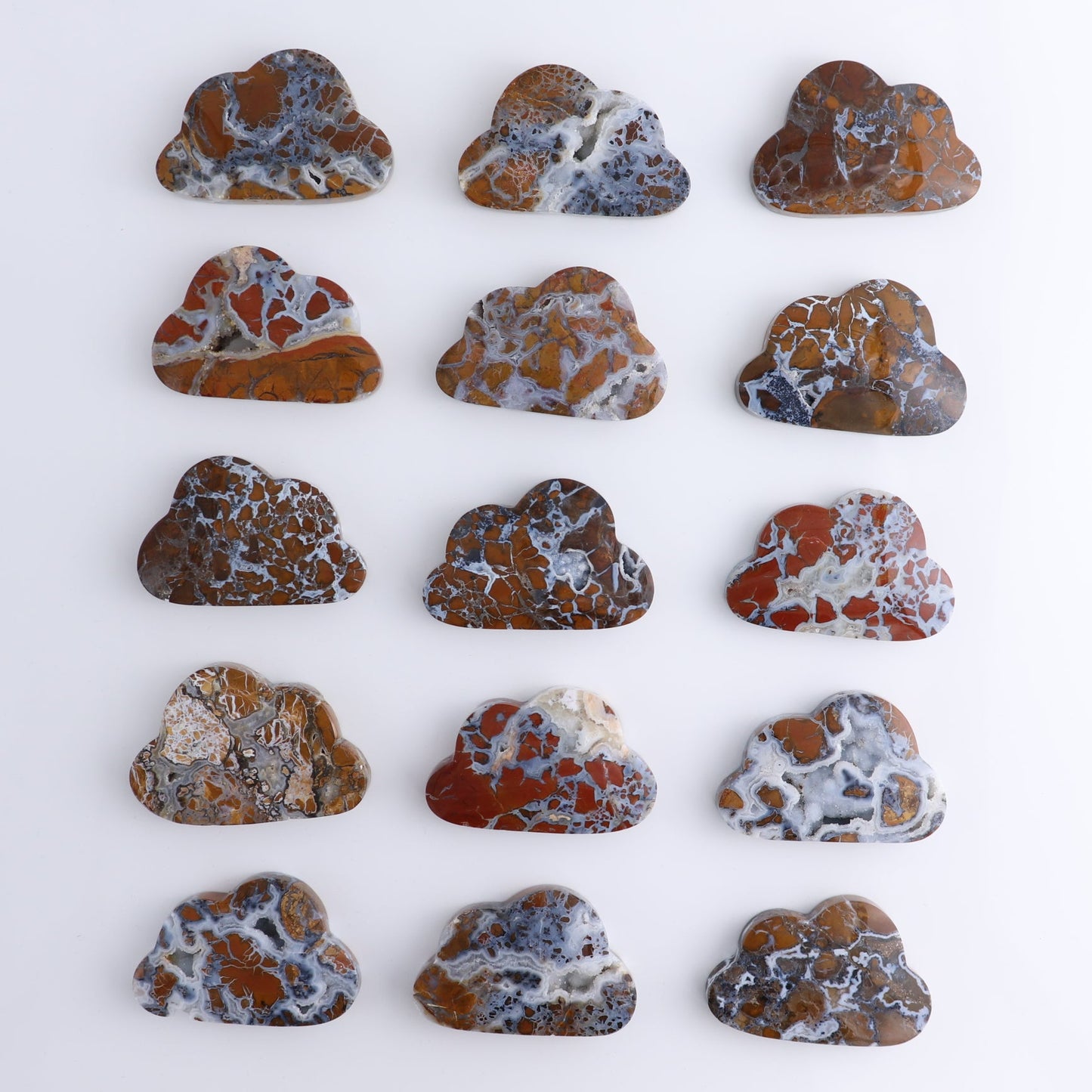 One Cloud Brecciated Jasper | Mi Esperanza Minerals | Supplier of Crystals and Onyx