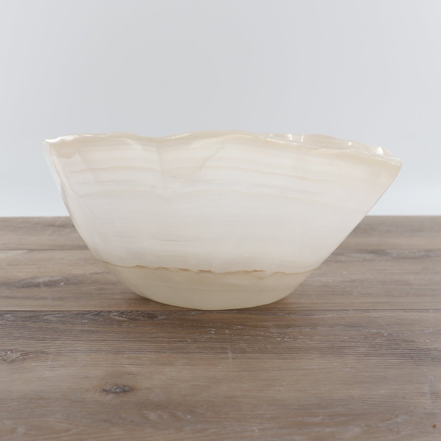 Mexican Onyx/Calcite Bowl 12"