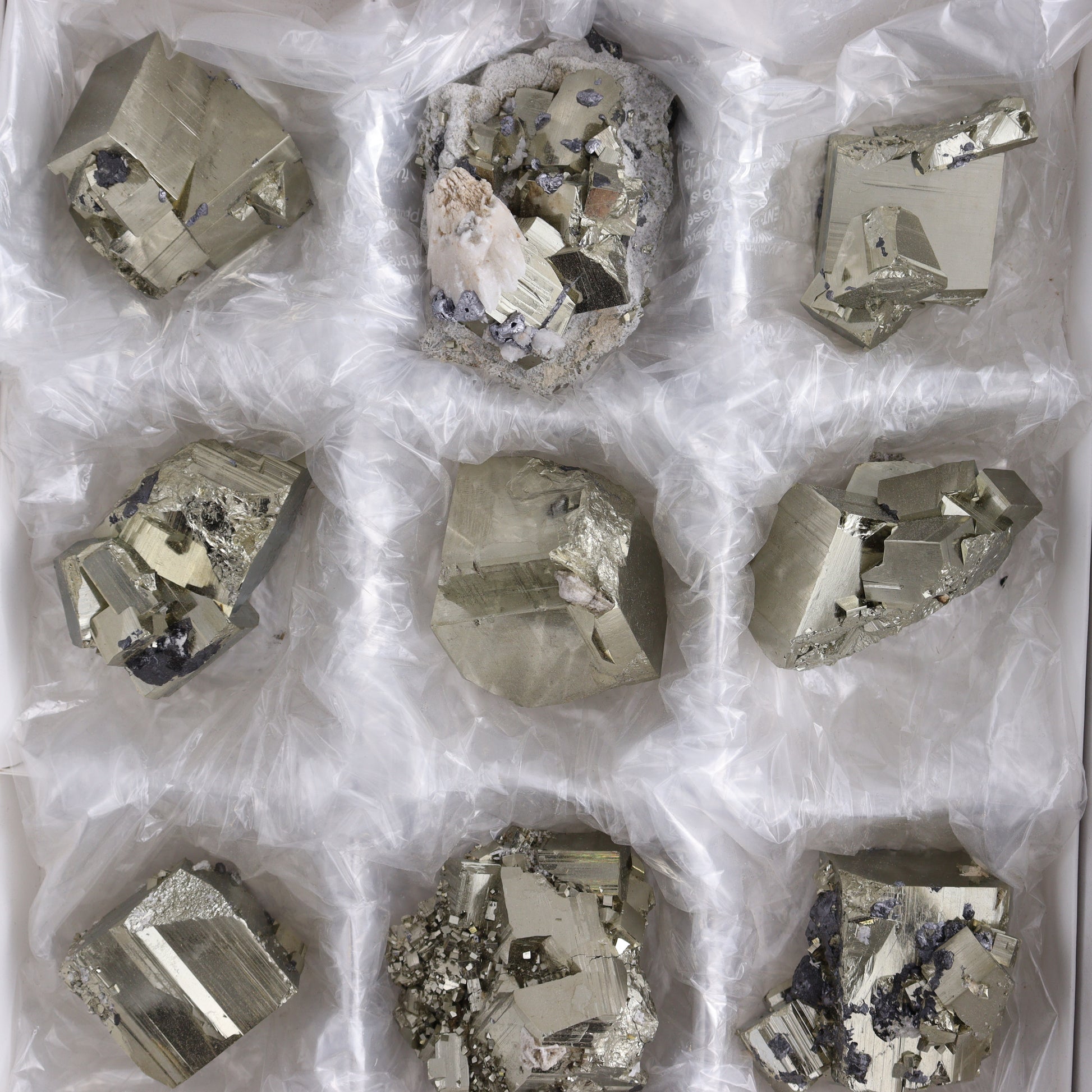 Pyrite Flat of 12 - Expert Wholesale and Supplier of Wholesale Crystals & Bulk Gemstones, ["flat","Flats","Pyrite"]