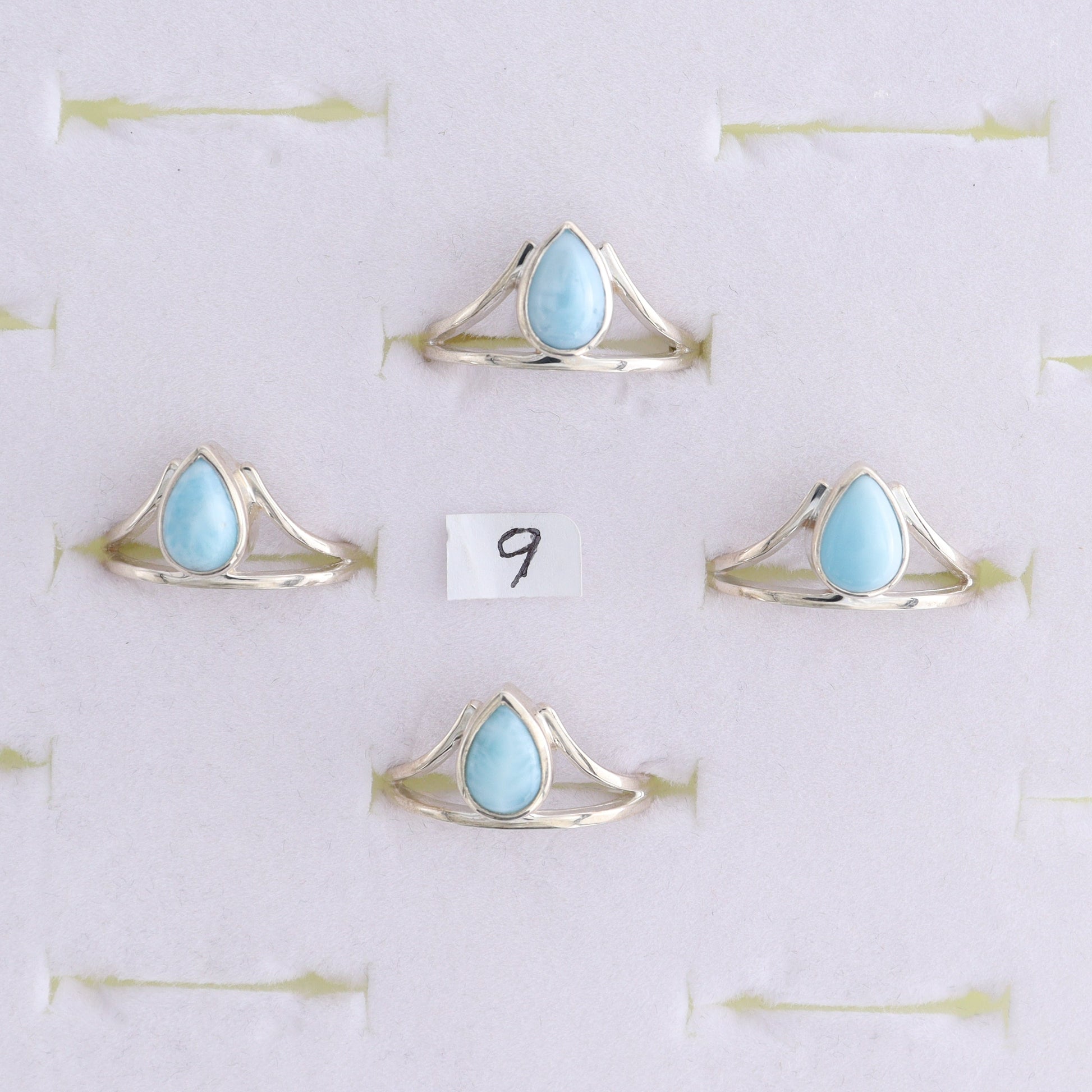 One Larimar Ring - Expert Wholesale and Supplier of Wholesale Crystals & Bulk Gemstones, ["India","Larimar","Ring","sterling silver"]