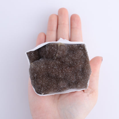 Uruguay Rainbow Amethyst Clusters Flat of 12