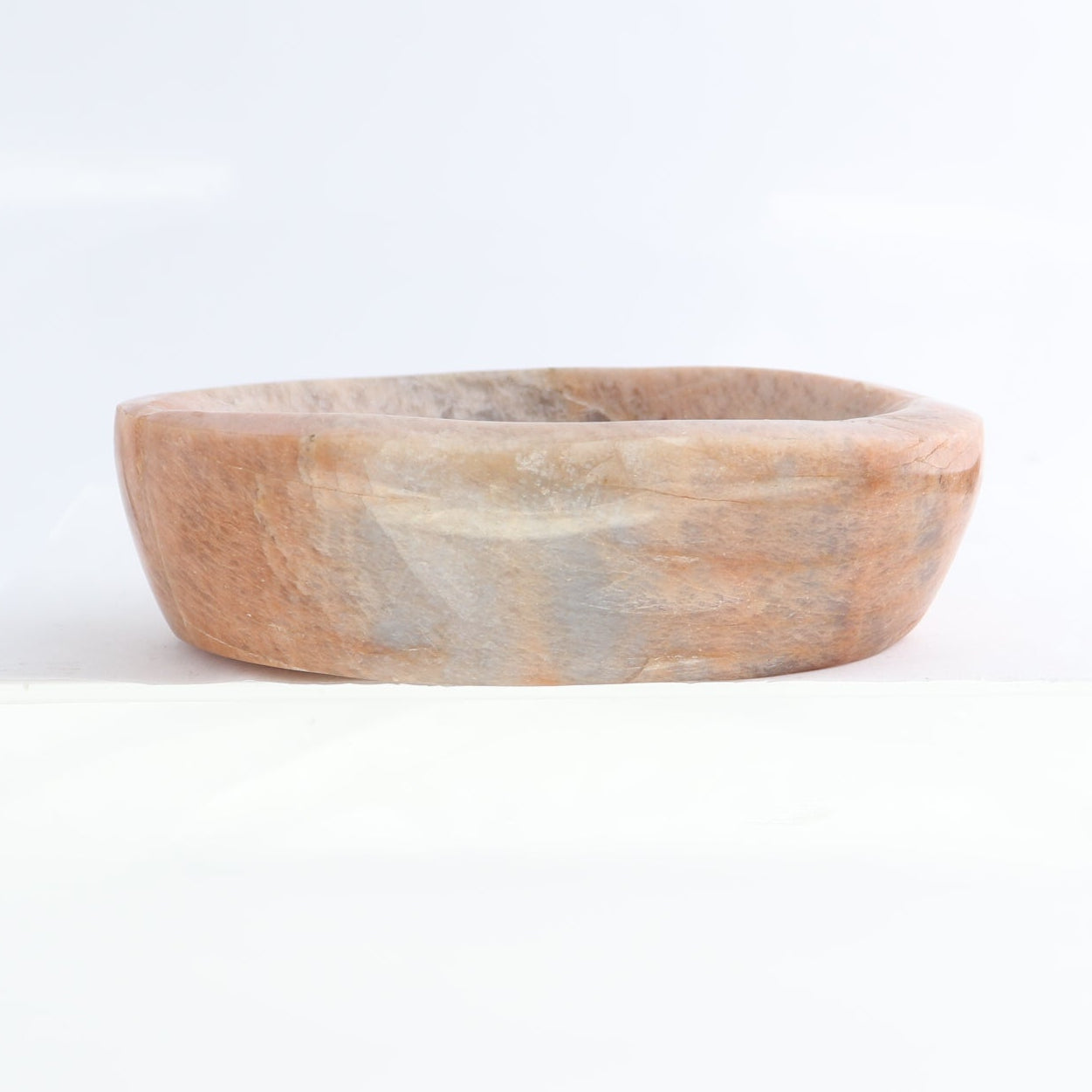 Peach Moonstone Bowl Set of 4 - Expert Wholesale and Supplier of Wholesale Crystals & Bulk Gemstones, ["bowl","Bowls","Peach Moonstone"]