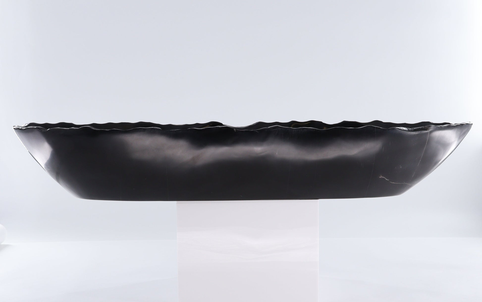 Black Marble Canoe Bowl - Expert Wholesale and Supplier of Wholesale Crystals & Bulk Gemstones, ["Black Marble","Bowls","canoe","Marble","Mexico"]