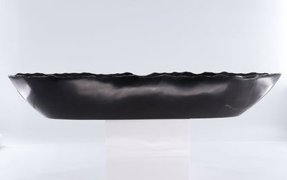 Black Marble Canoe Bowl - Expert Wholesale and Supplier of Wholesale Crystals & Bulk Gemstones, ["Black Marble","Bowls","canoe","Marble","Mexico"]