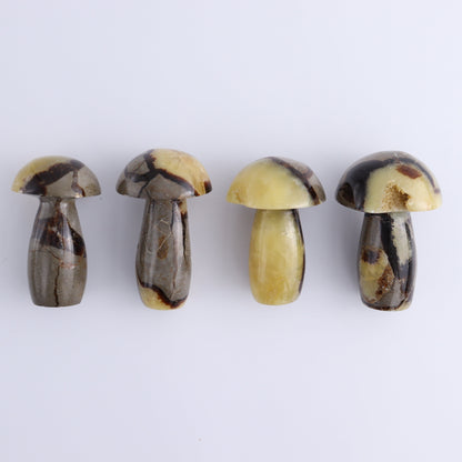 Septarian Mushrooms Set of 13 - Expert Wholesale and Supplier of Wholesale Crystals & Bulk Gemstones, ["Mushrooms","Septarian"]