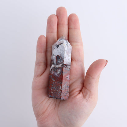 Crazy Lace Agate Towers Set of 8