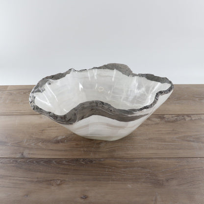 Mexican Onyx/Calcite Bowl 16"