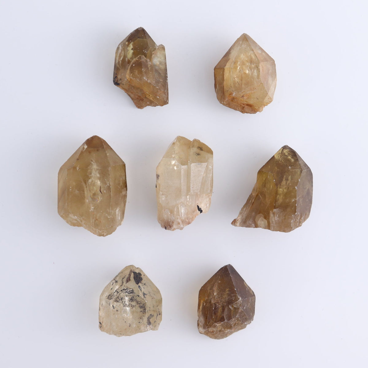 Citrine Roughs Set of 7