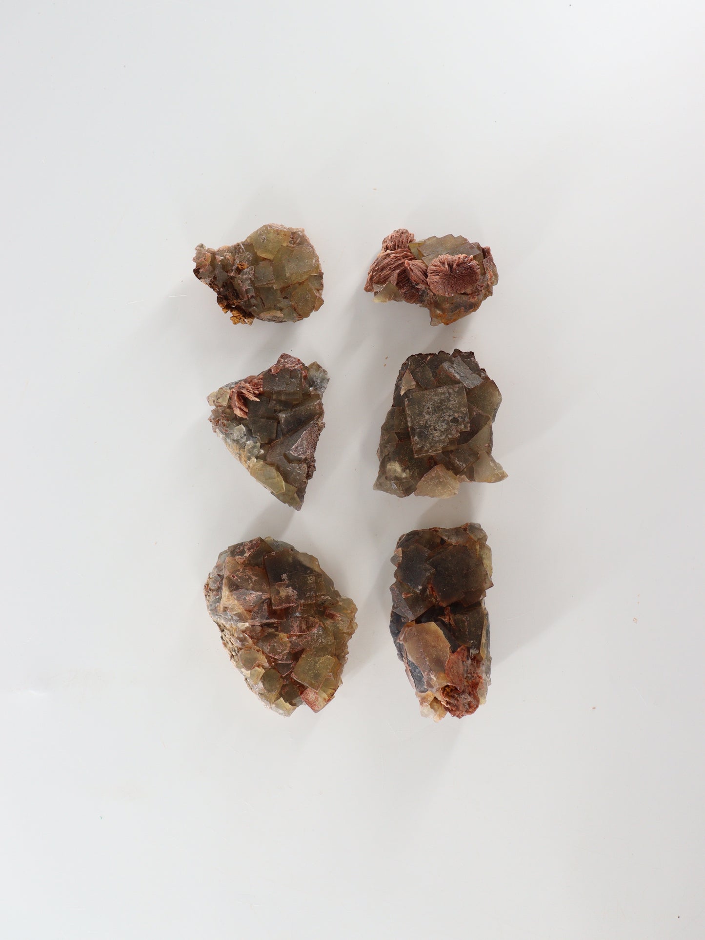 Mixed Moroccan Mineral Flat Set of 6 - Expert Wholesale and Supplier of Wholesale Crystals & Bulk Gemstones, []