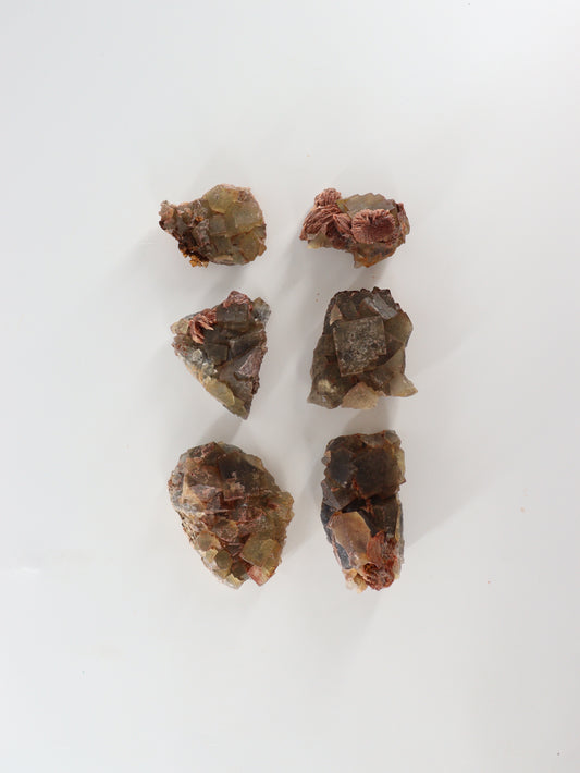 Mixed Moroccan Mineral Flat Set of 6 - Expert Wholesale and Supplier of Wholesale Crystals & Bulk Gemstones, []