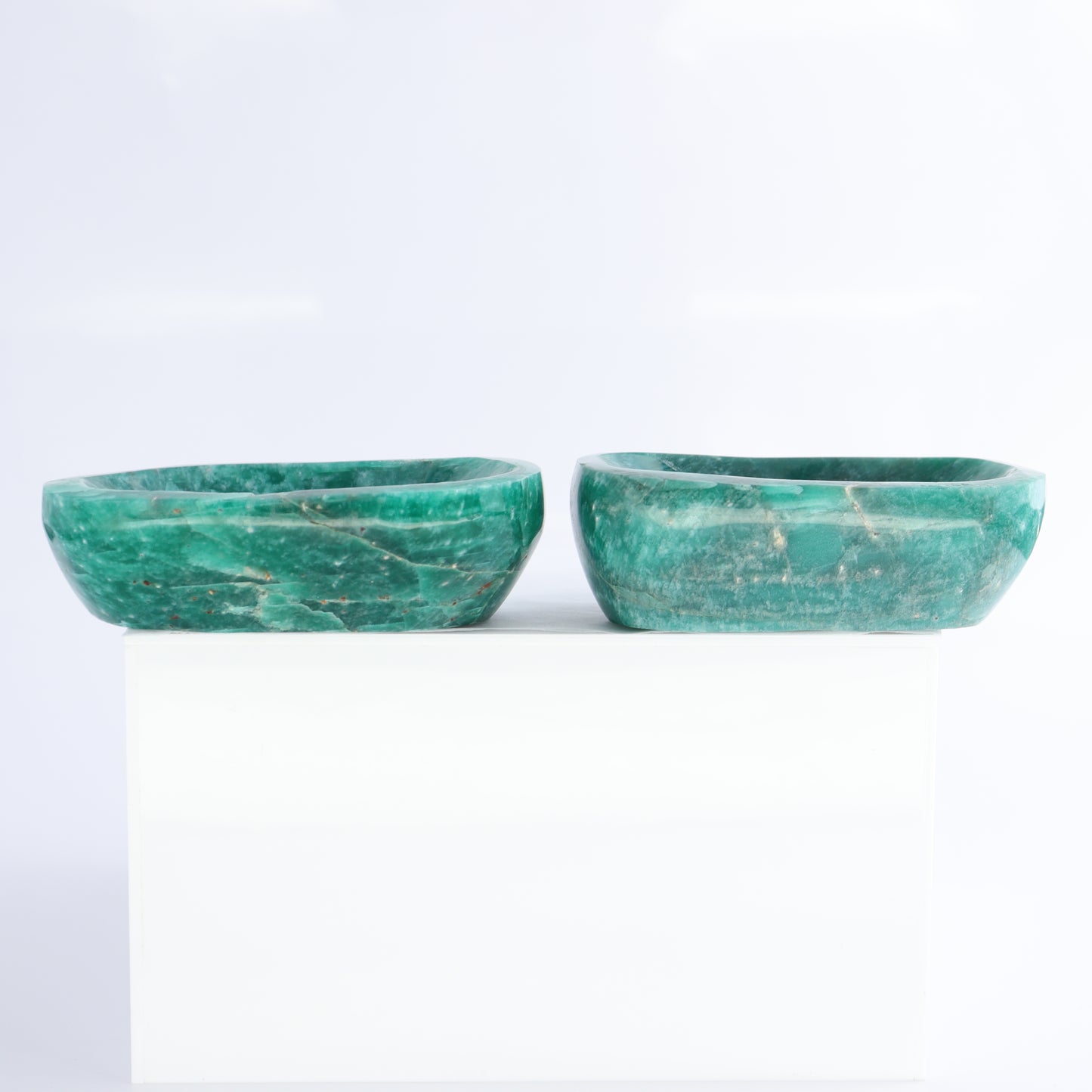 Amazonite Bowls Set of 8 - Expert Wholesale and Supplier of Wholesale Crystals & Bulk Gemstones, ["Amazonite","Bowls","Madagascar"]