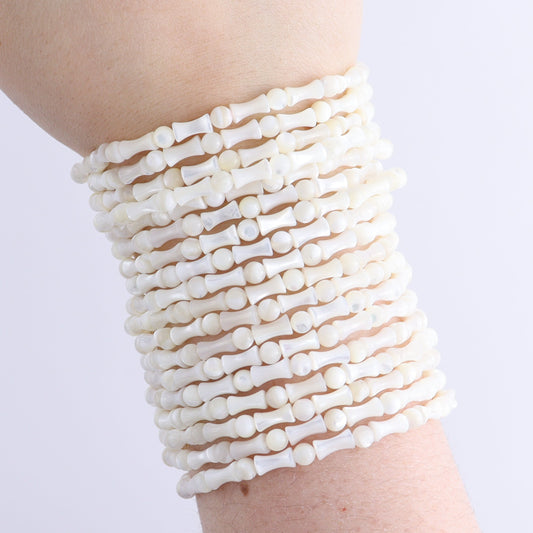 One Pearl Bracelet | Mi Esperanza Minerals | Supplier of Crystals and Onyx
