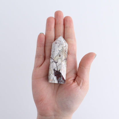 Crazy Lace Agate Towers Set of 8