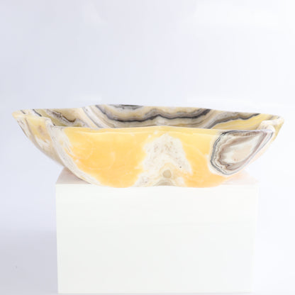 Zebra Onyx Bowl - Expert Wholesale and Supplier of Wholesale Crystals & Bulk Gemstones, ["Bowls","Mexico","onyx"]